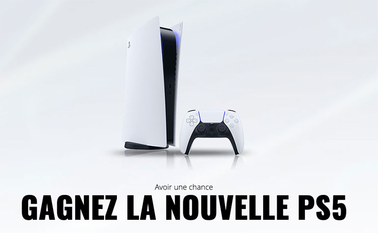 Concours pour gagner la Playstation 5