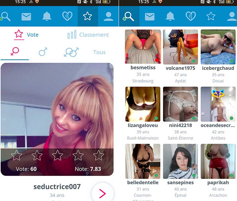 Ce site de rencontre porno est passionnant